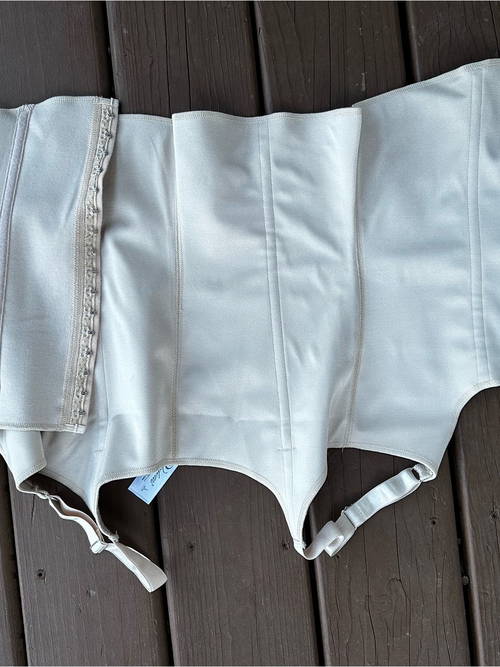 Girls Light Cream Shapewear Skirt Extender - Smooth Support